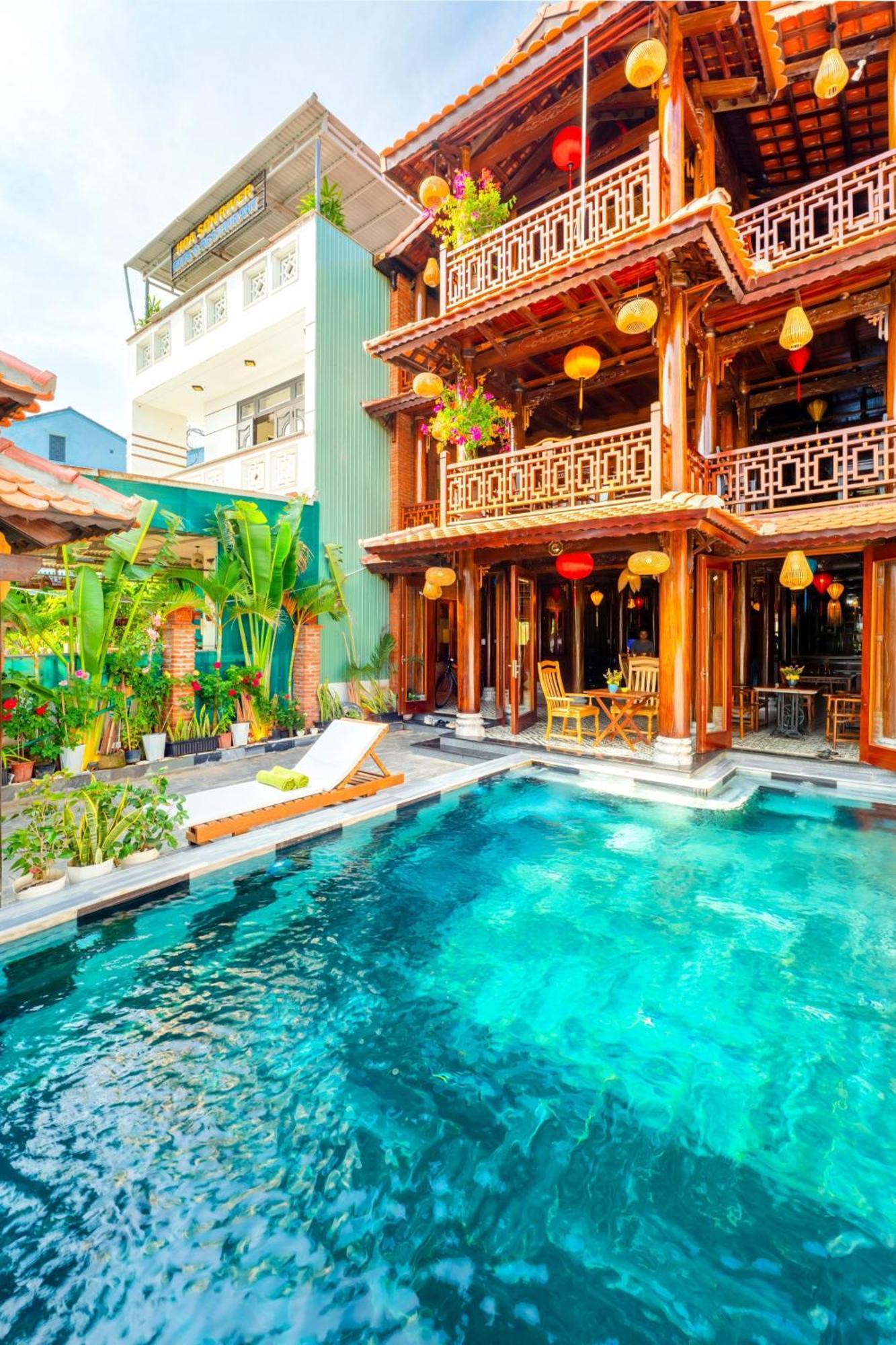 Eco Wooden Villa Hoi An Bagian luar foto